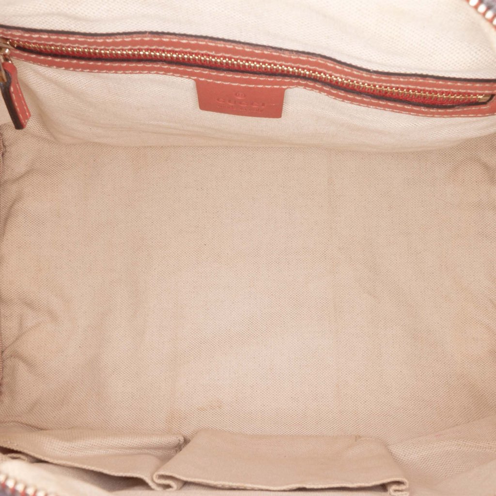 Gucci GG Canvas Web Joy Boston Bag - 4