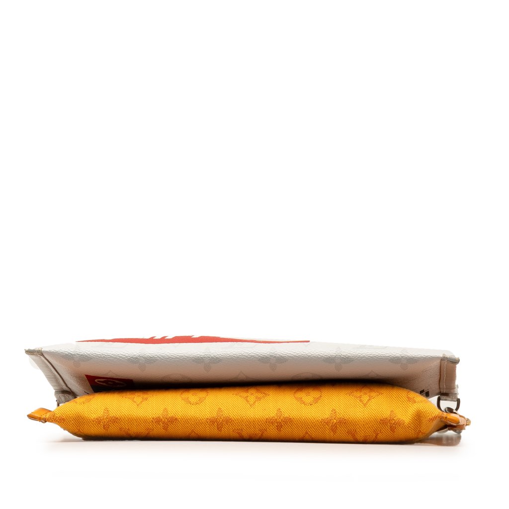 Louis Vuitton Monogram Antartica Double Flat Messenger - 4