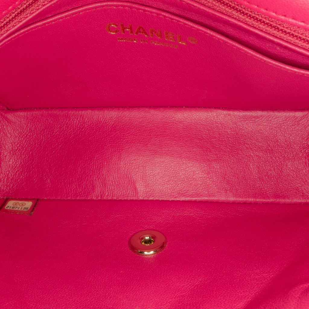 Chanel Mini Rectangular Classic Lambskin Single Flap - 5