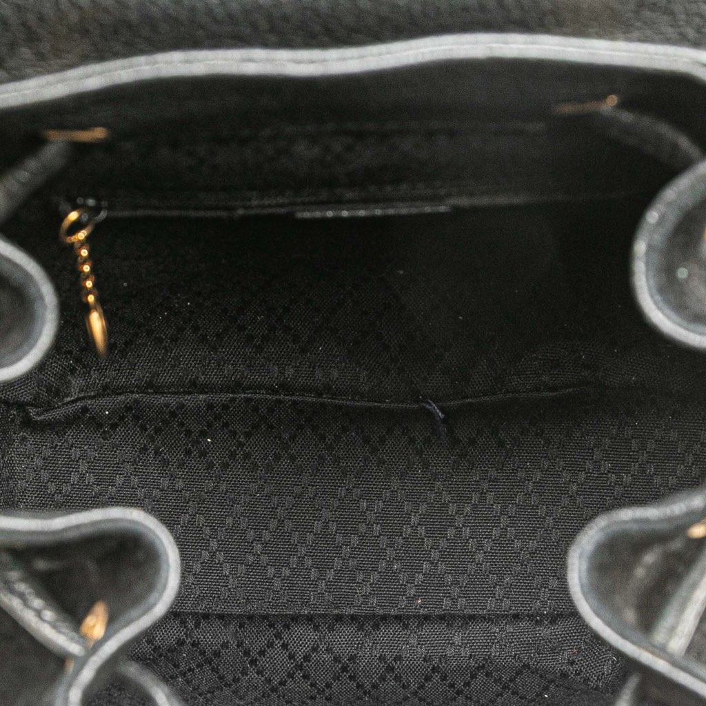 Gucci Suede Bamboo Backpack - 4