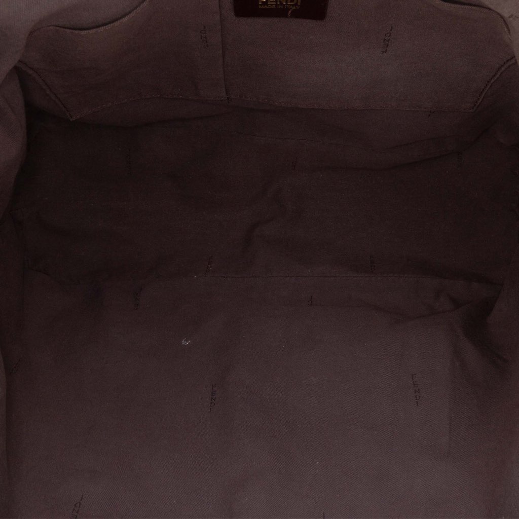 Fendi Zucchino Canvas Superstar Tote - 4