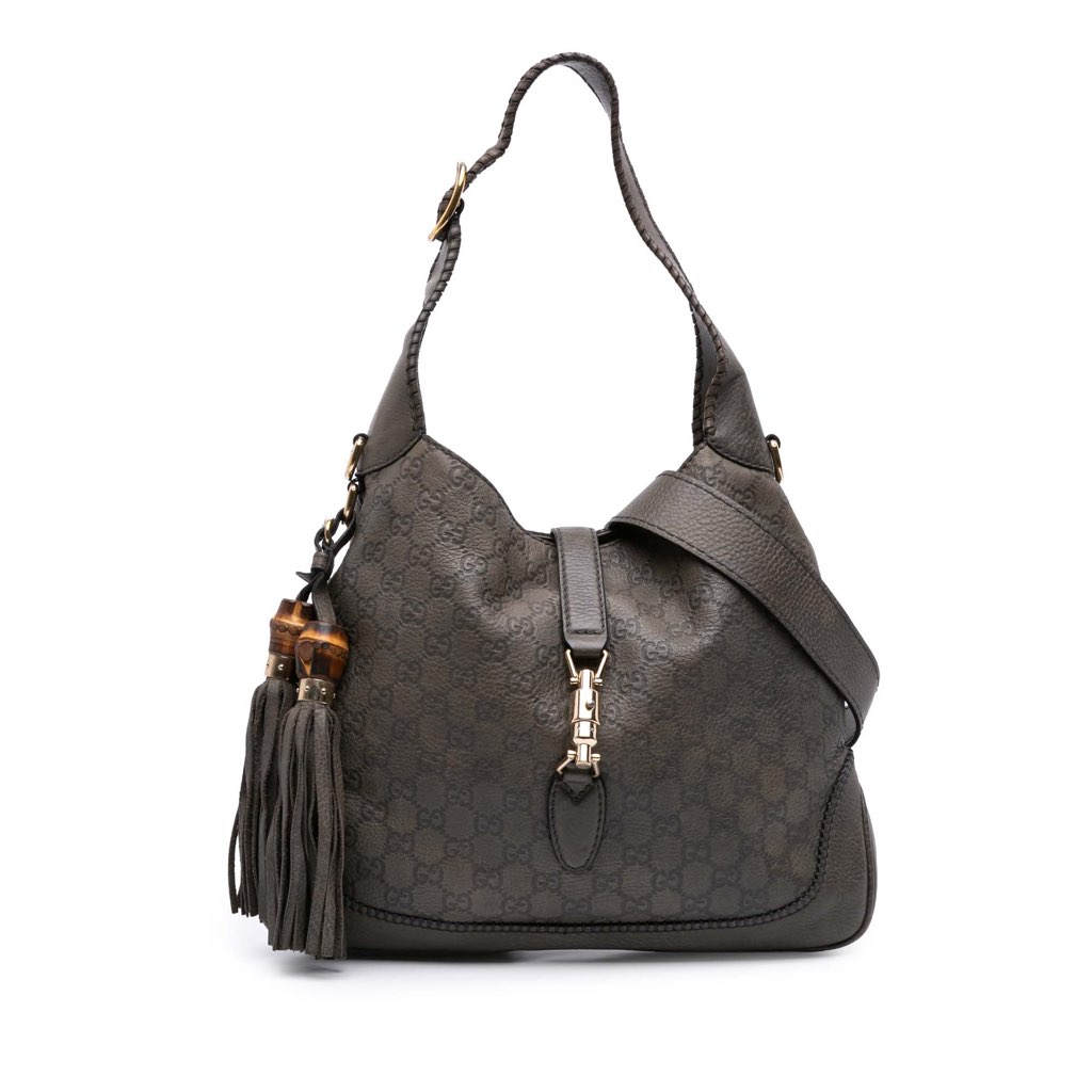 Gucci Medium Guccissima New Jackie Satchel