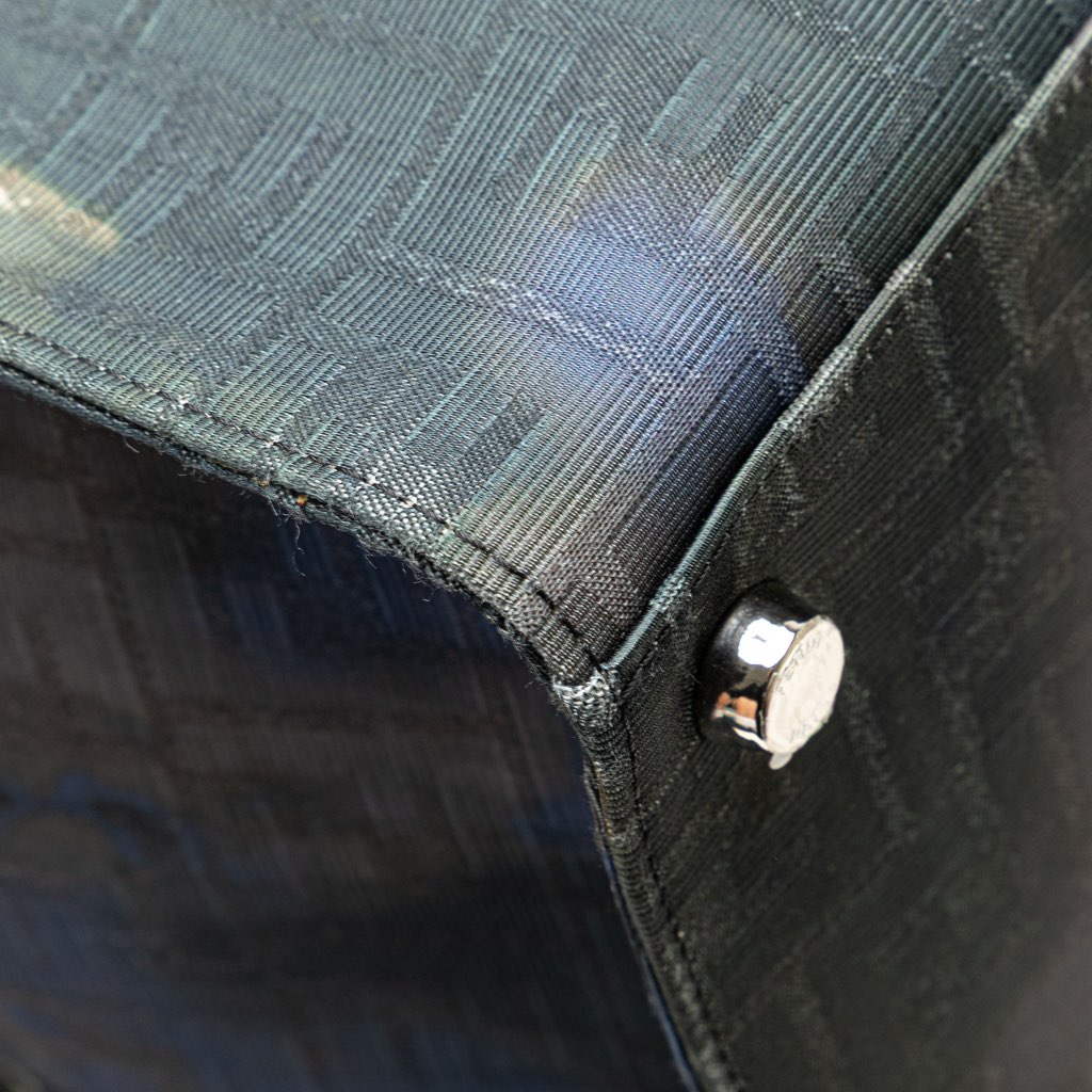 Fendi Large Zucca Jacquard Tie Dye Sunset Shopper Tote - Image 13