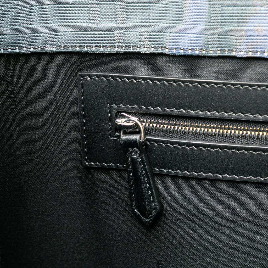 Fendi Large Zucca Jacquard Tie Dye Sunset Shopper Tote - Image 14