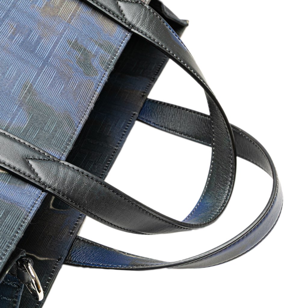 Fendi Large Zucca Jacquard Tie Dye Sunset Shopper Tote - Image 15