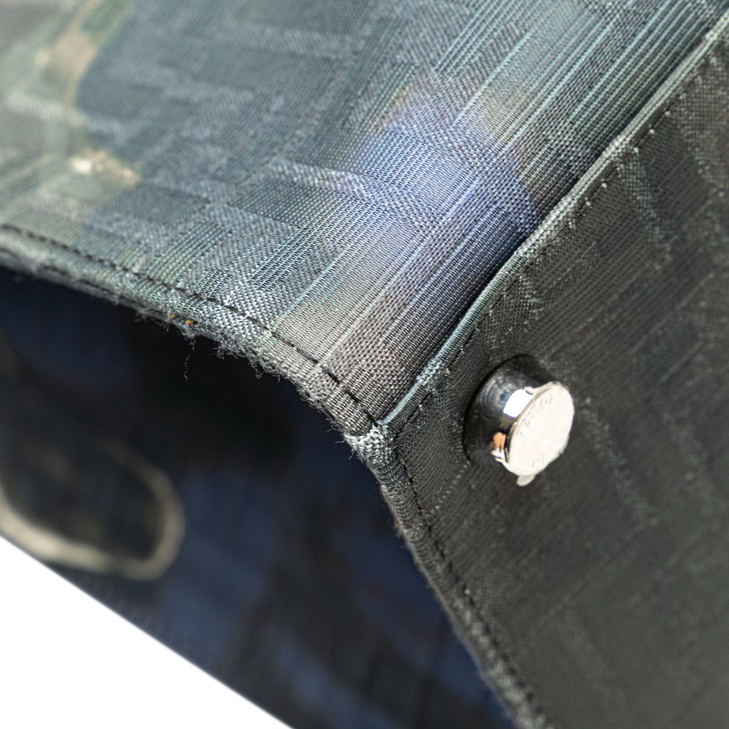 Fendi Large Zucca Jacquard Tie Dye Sunset Shopper Tote - Image 11