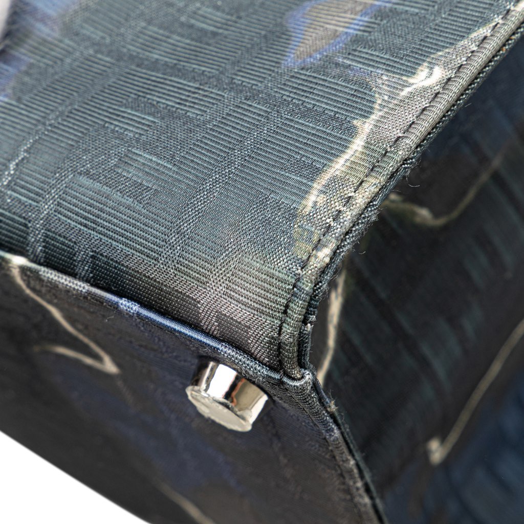 Fendi Large Zucca Jacquard Tie Dye Sunset Shopper Tote - Image 12