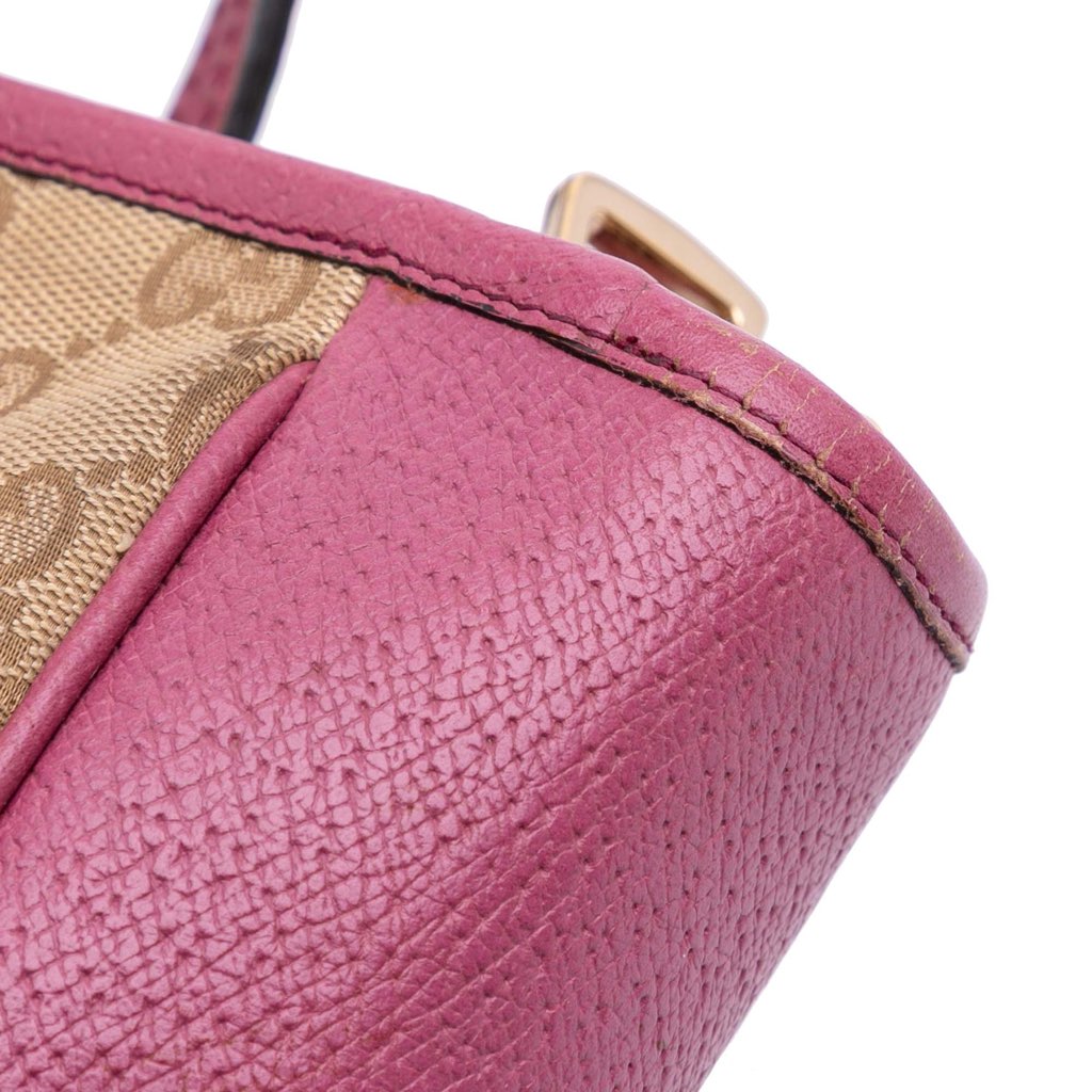 Gucci Small GG Canvas Bree Satchel - Image 13