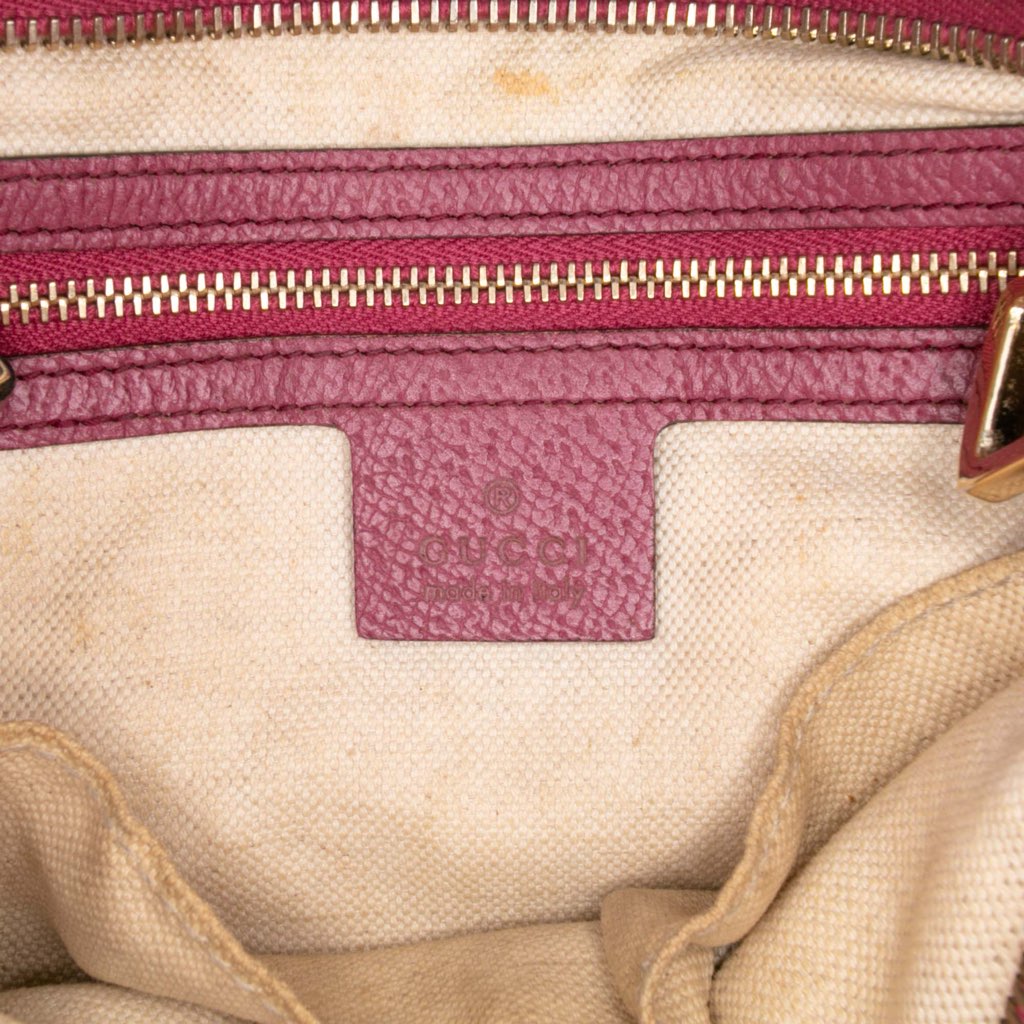 Gucci Small GG Canvas Bree Satchel - Side view