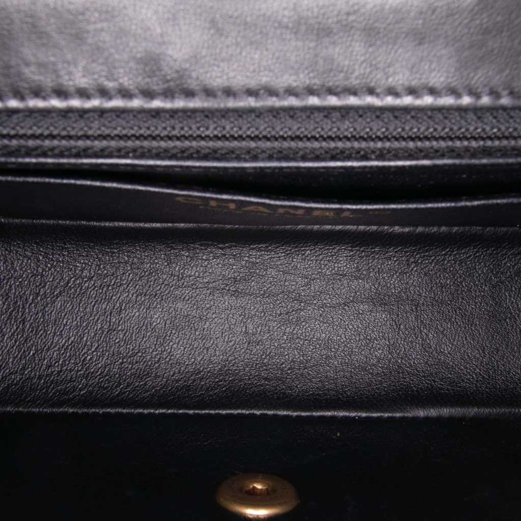 Chanel Mini Rectangular Classic Chevron Lambskin Single Flap - 4