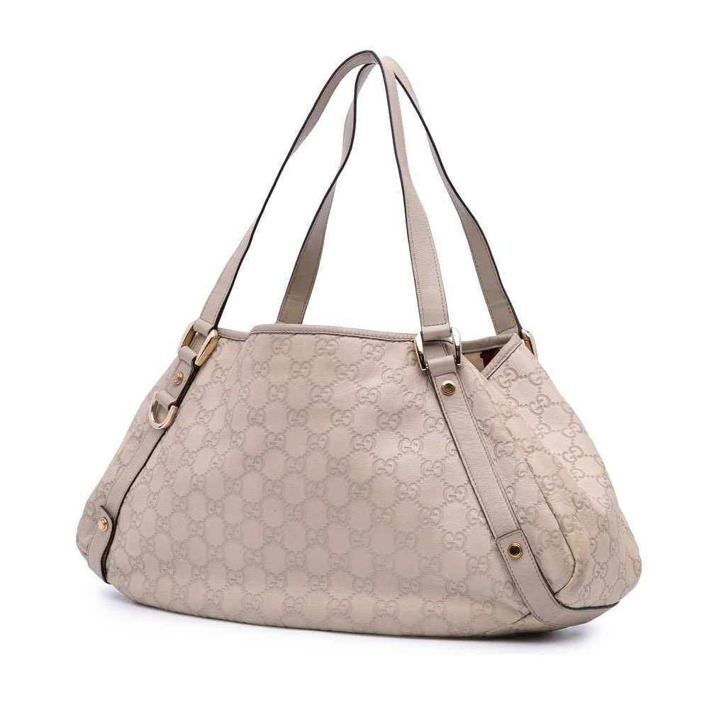 Gucci Medium Guccissima Abbey D Ring Tote - Back view