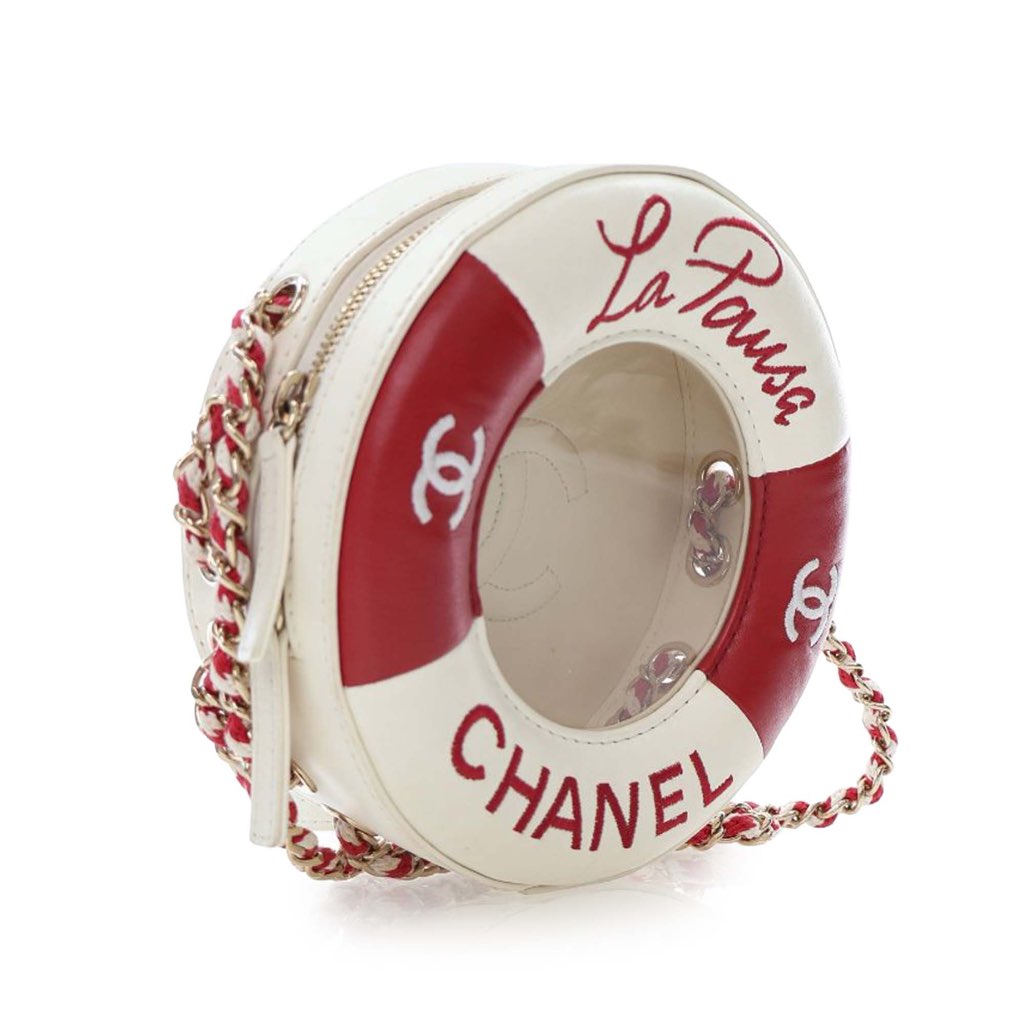 Chanel Lambskin Coco Lifesaver Round Crossbody - 2