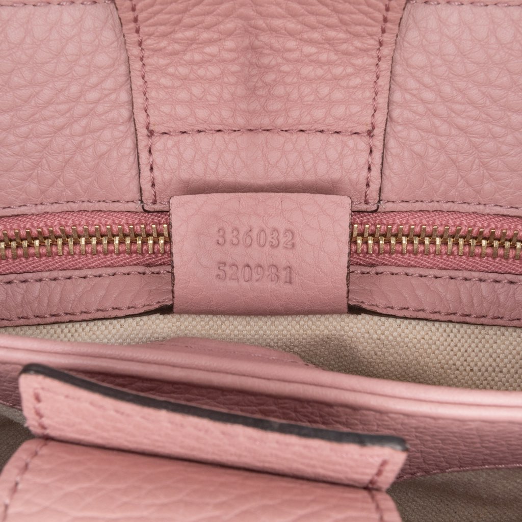 Gucci Small Calfskin Bamboo Shopper Satchel - 5