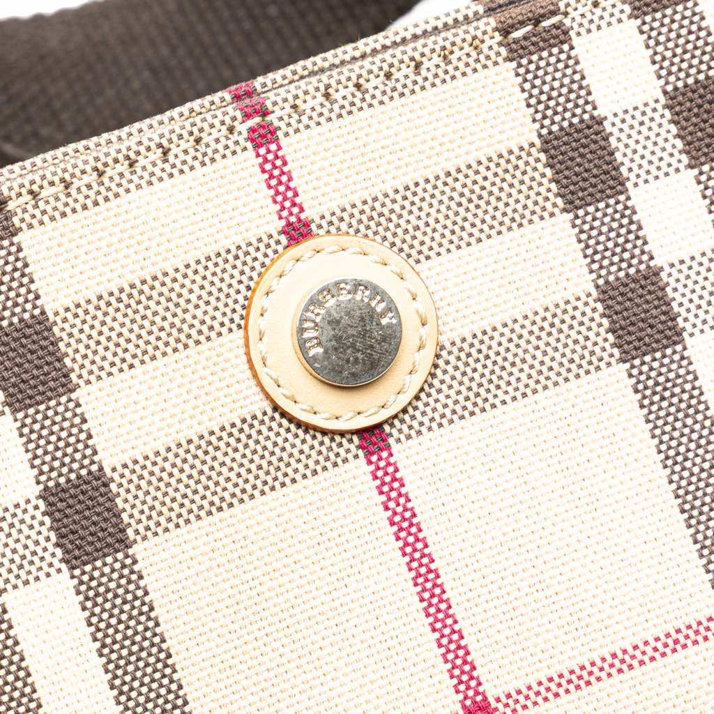 Burberry House Check Canvas Tote - Image 10