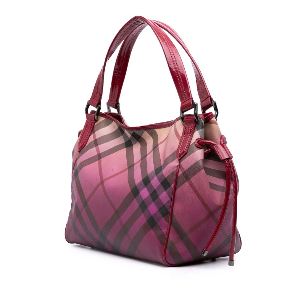 Burberry Supernova Check Coated Canvas Bilmore Tote - 2