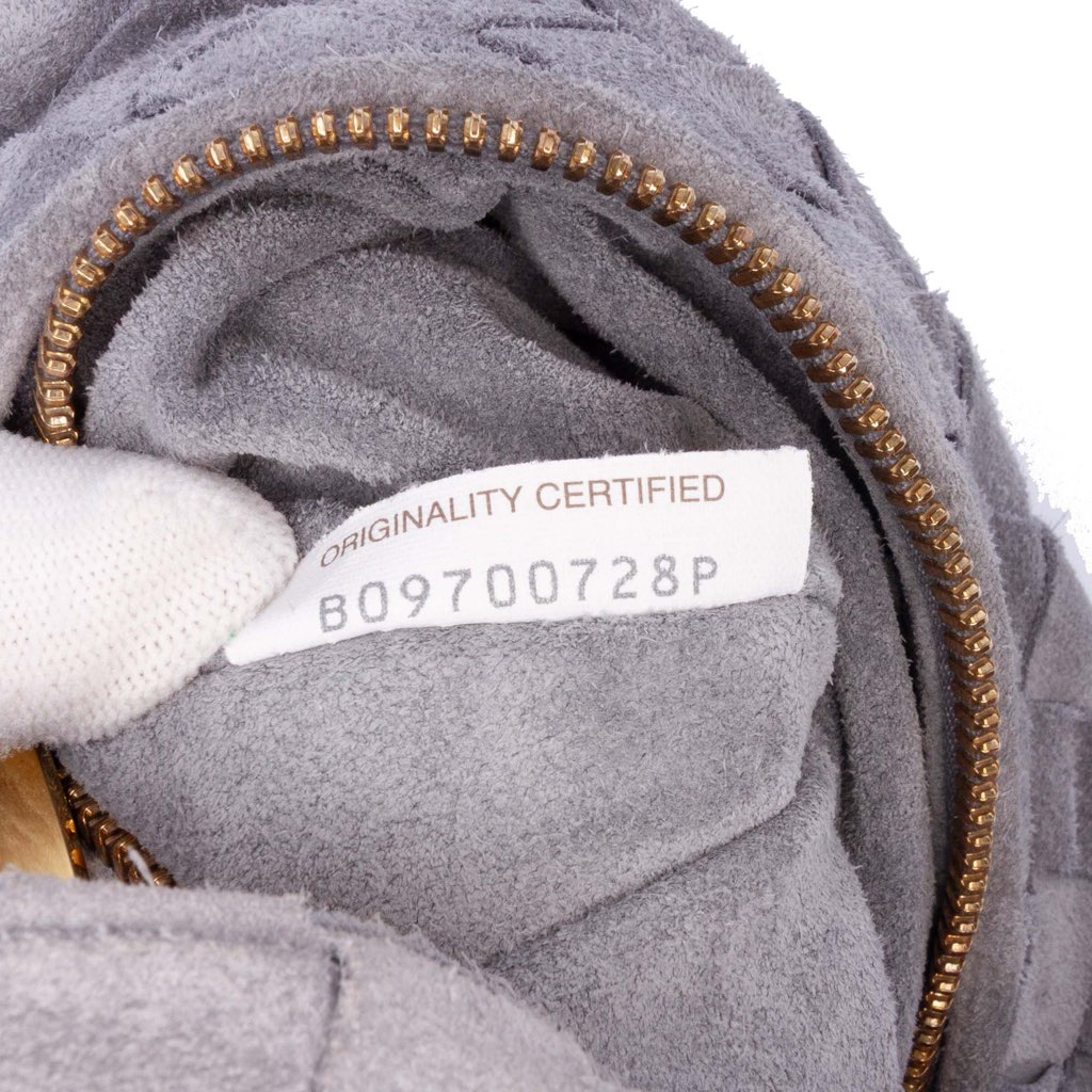 Bottega Veneta Mini Suede Intrecciato Jodie - 5