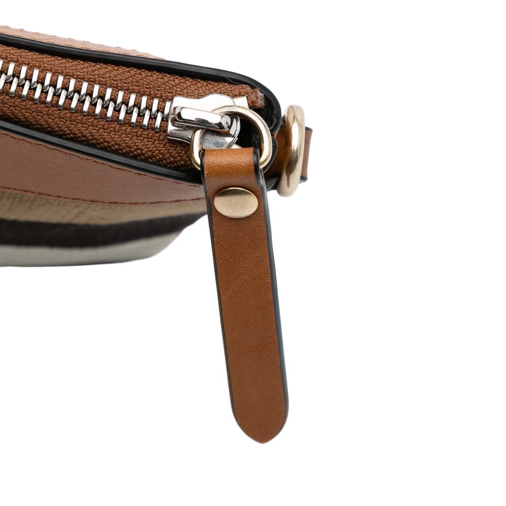 Burberry Mega Check Canvas Peyton Crossbody - Image 10