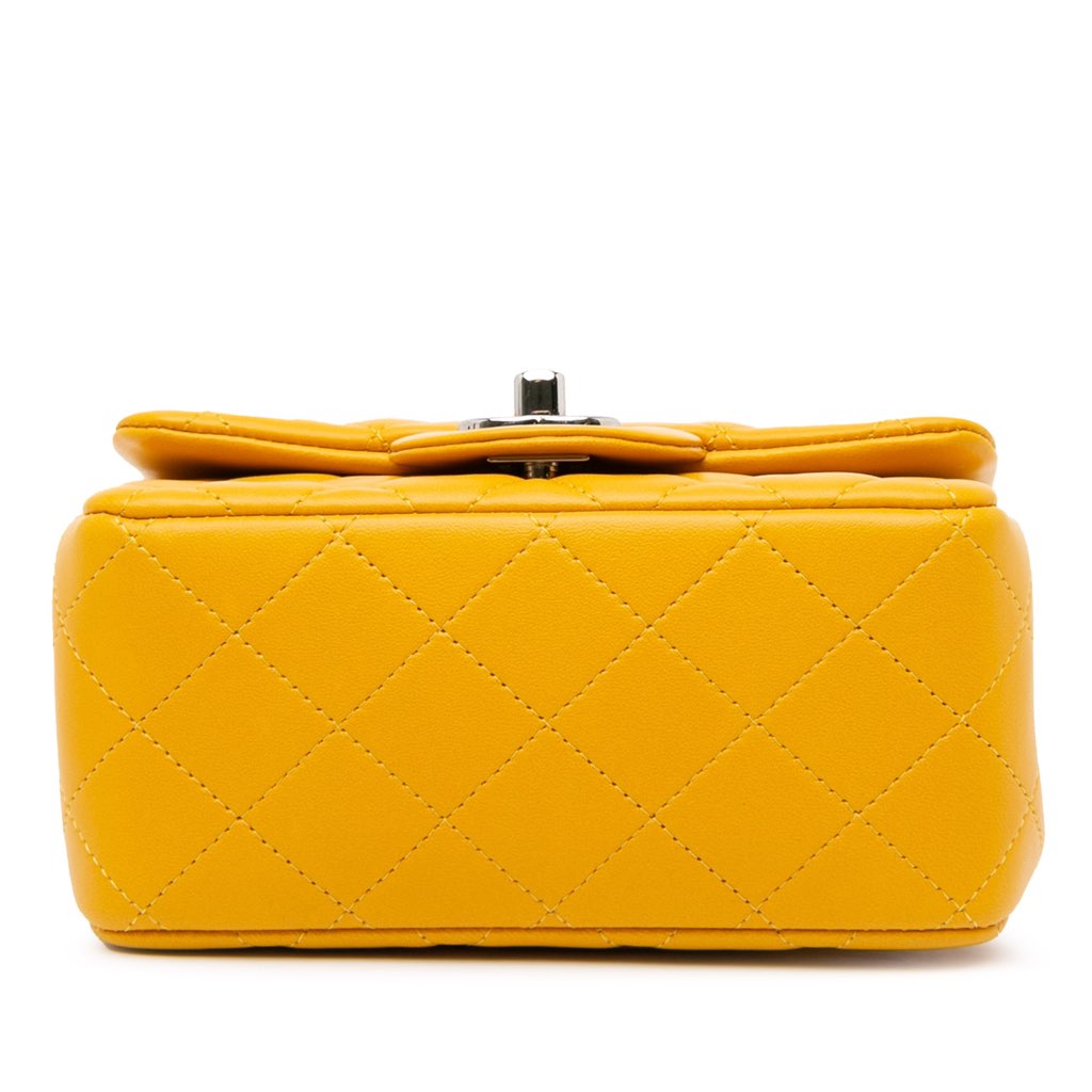 Chanel Mini Square Classic Lambskin Single Flap - 4