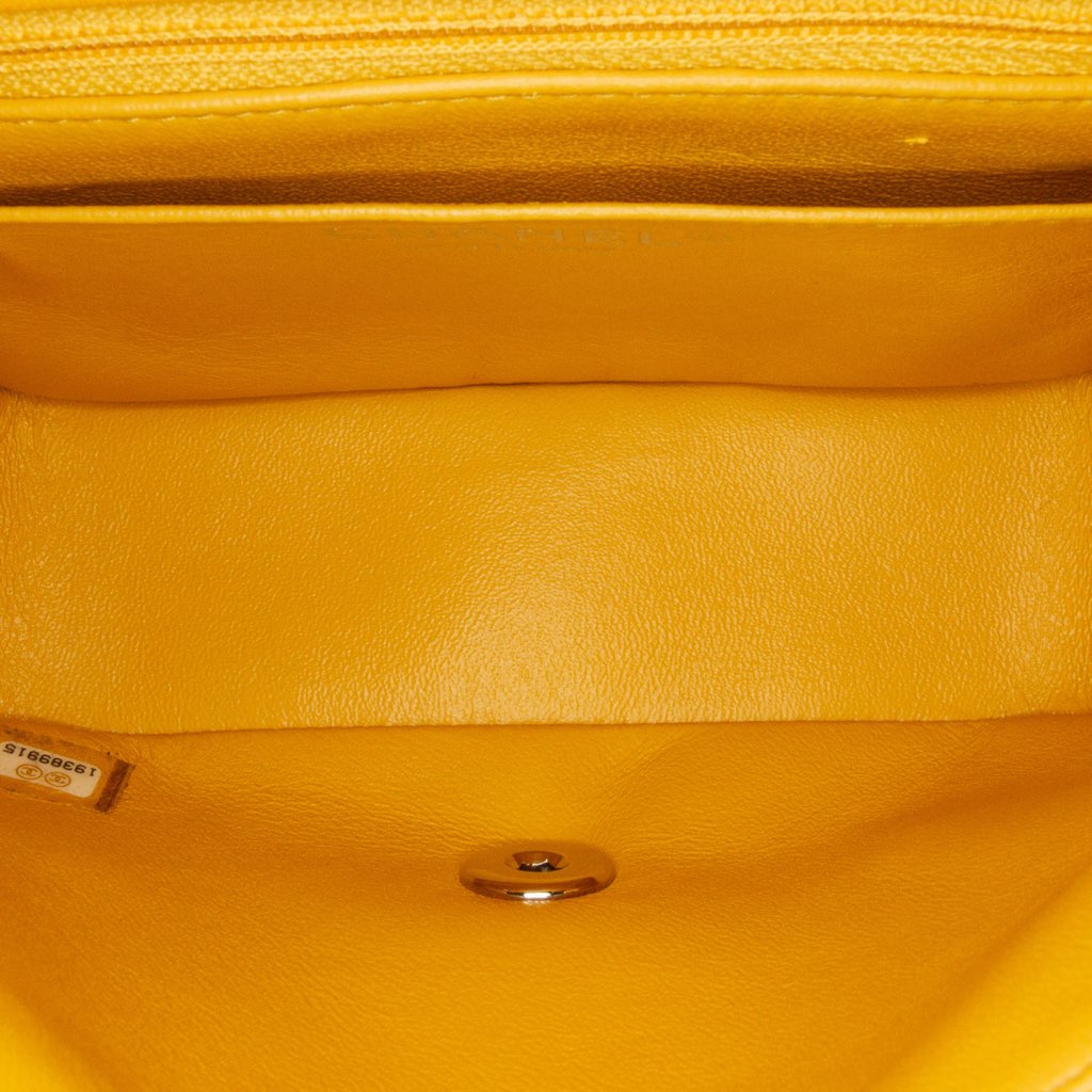 Chanel Mini Square Classic Lambskin Single Flap - 5