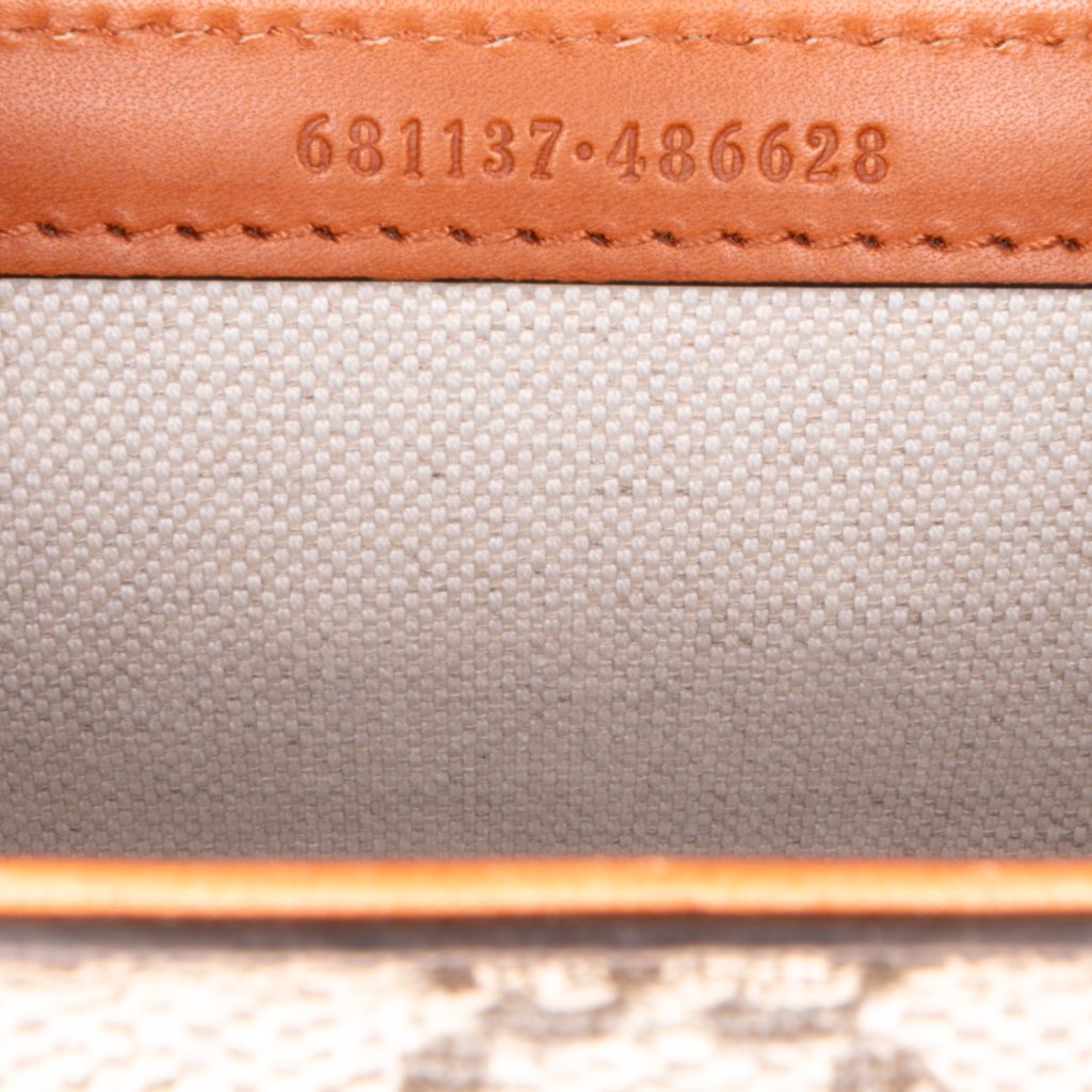 Gucci Mini GG Supreme Web Bamboo 1947 Belt Bag - Detail 1