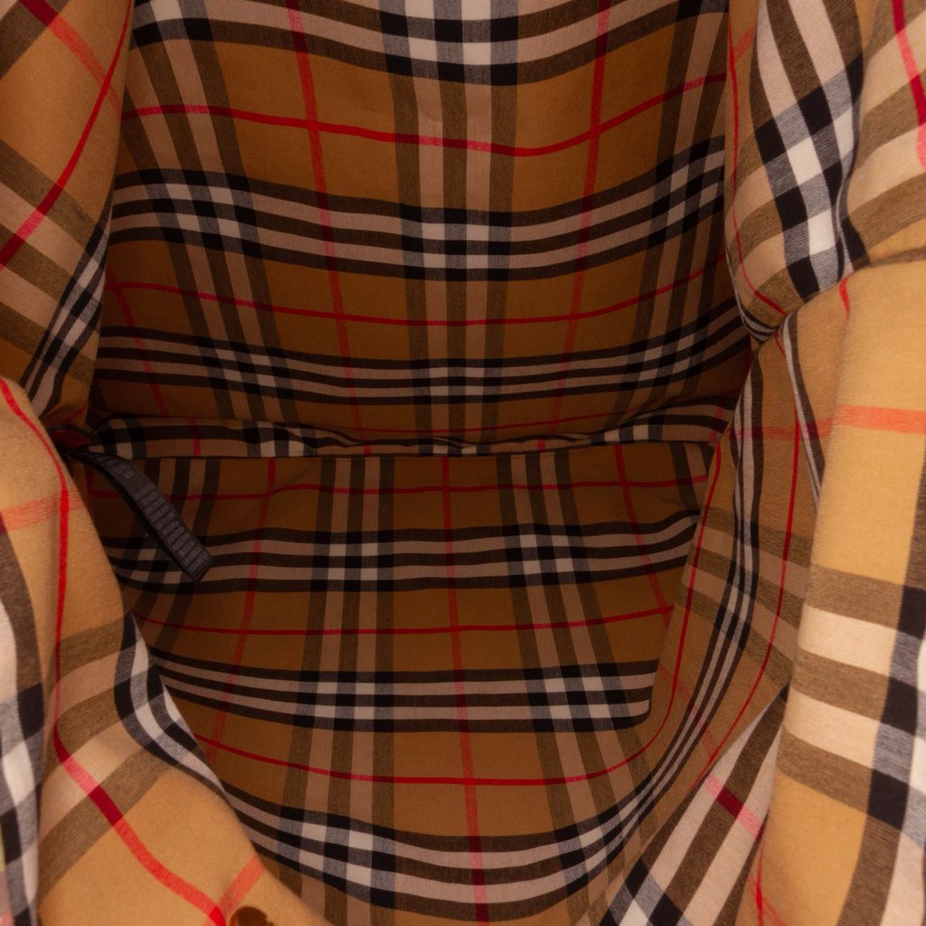 Burberry House Check Canvas Rainbow Tote - 4