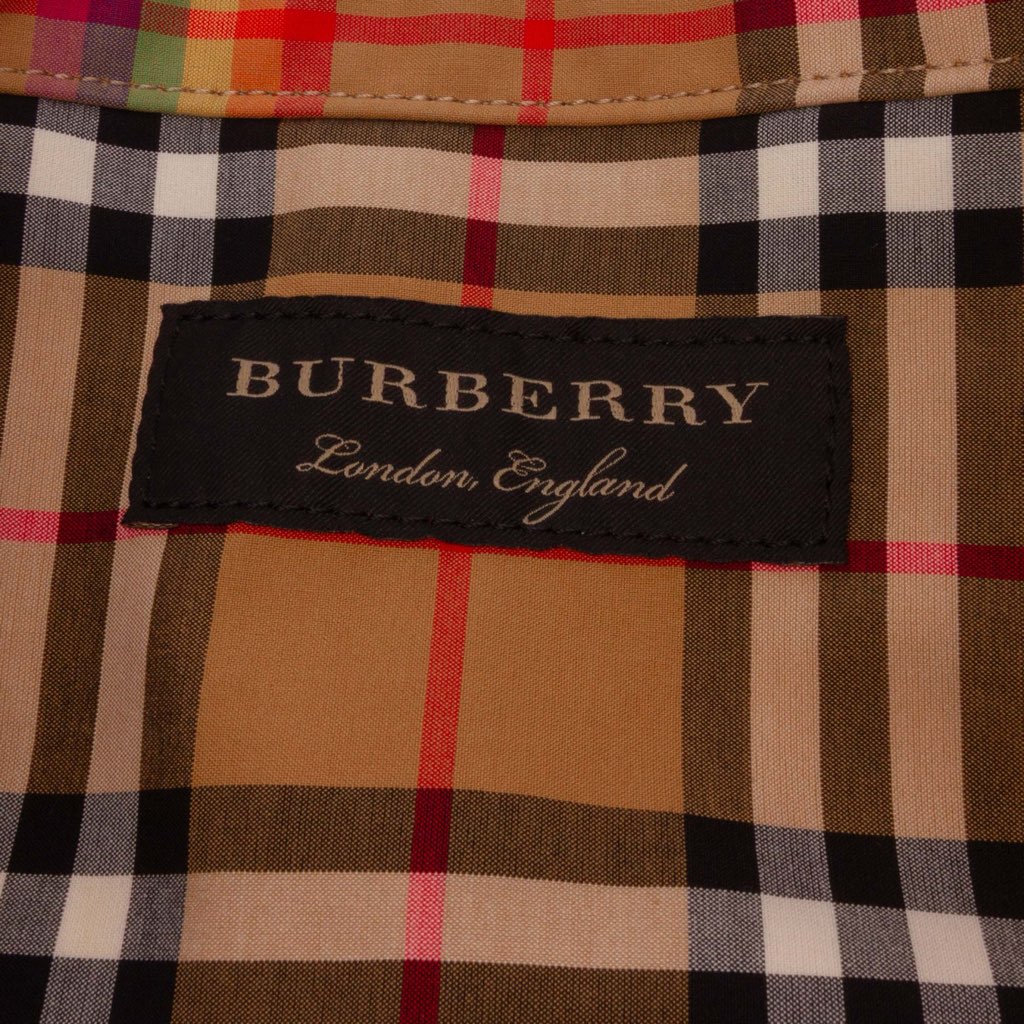 Burberry House Check Canvas Rainbow Tote - Side view