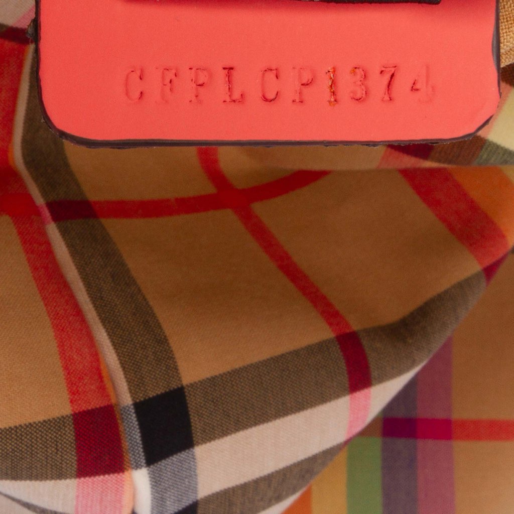 Burberry House Check Canvas Rainbow Tote - Detail 1