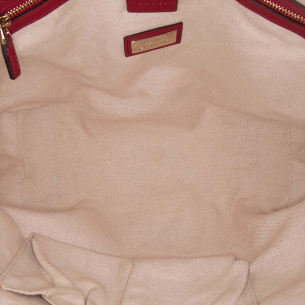 Gucci GG Canvas Heart Bit Satchel - 4