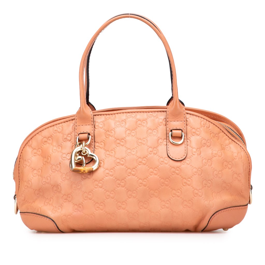 Gucci Guccissima Heart Bit Satchel