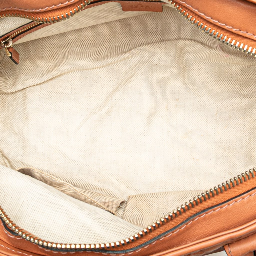 Gucci Guccissima Heart Bit Satchel - 4