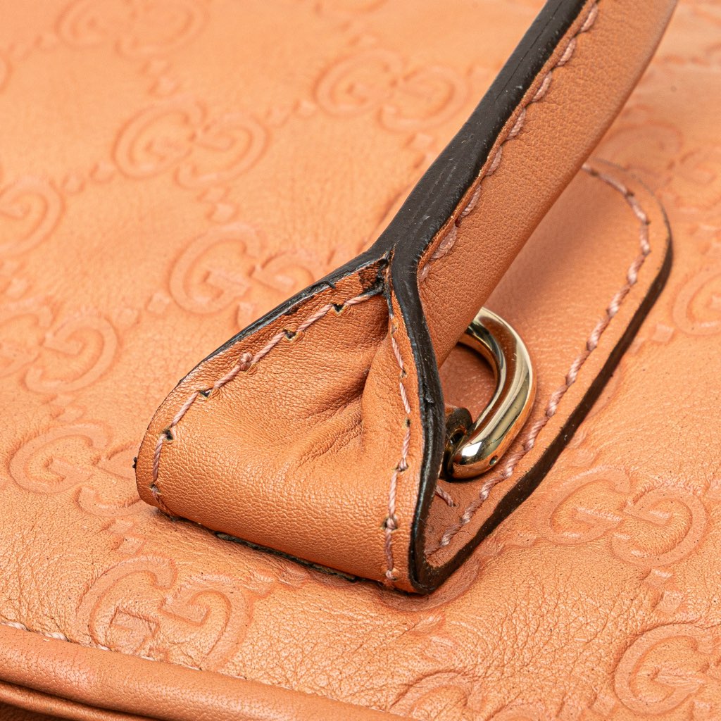 Gucci Guccissima Heart Bit Satchel - Image 11