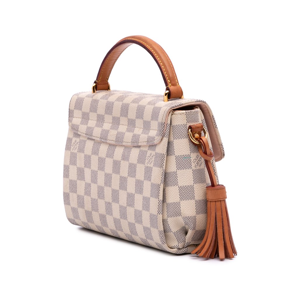 Louis Vuitton Damier Azur Croisette - Back view