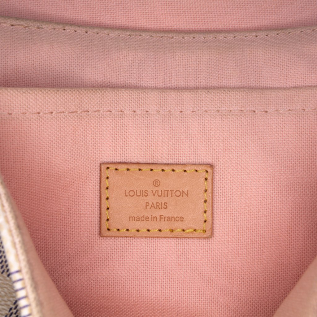 Louis Vuitton Damier Azur Croisette - Side view