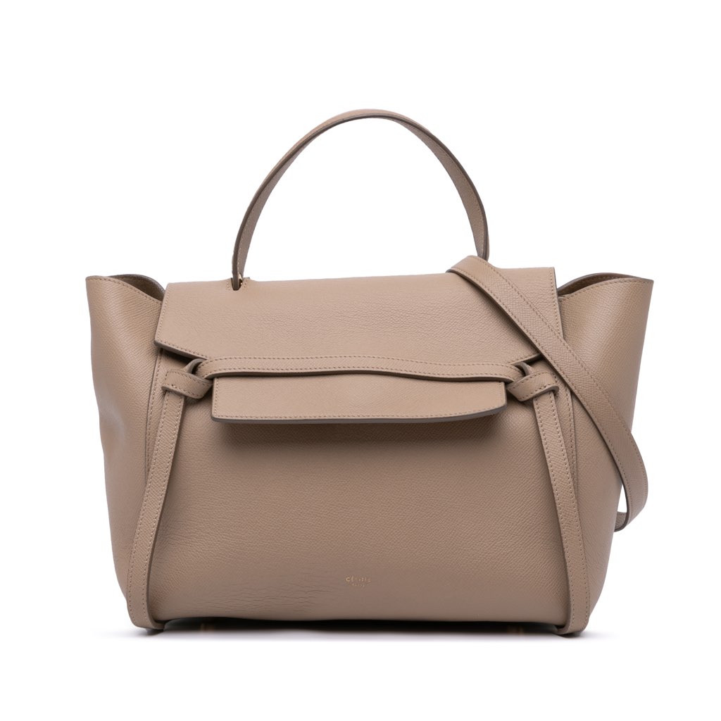 Celine Mini Leather Belt Bag Satchel