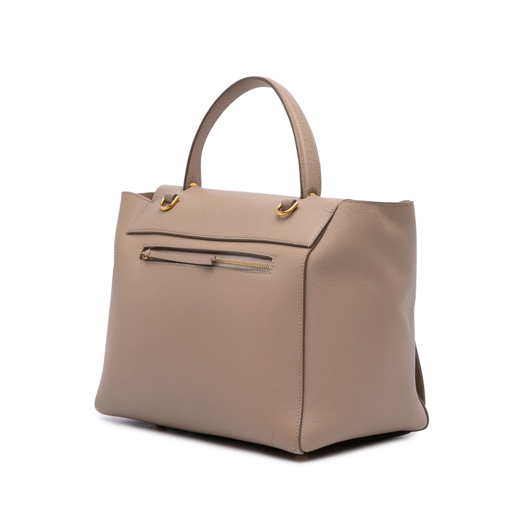 Celine Mini Leather Belt Bag Satchel - 2