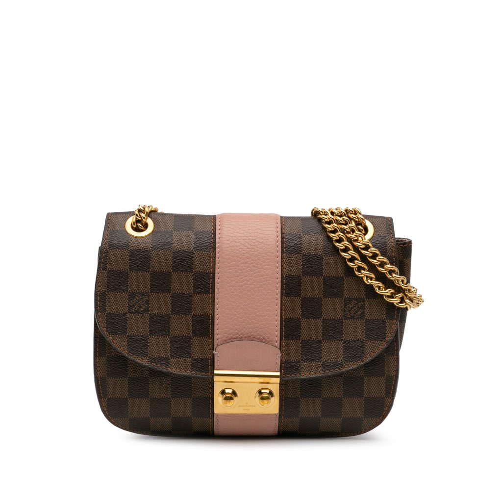 Louis Vuitton Damier Ebene Cuir Taurillon Wight
