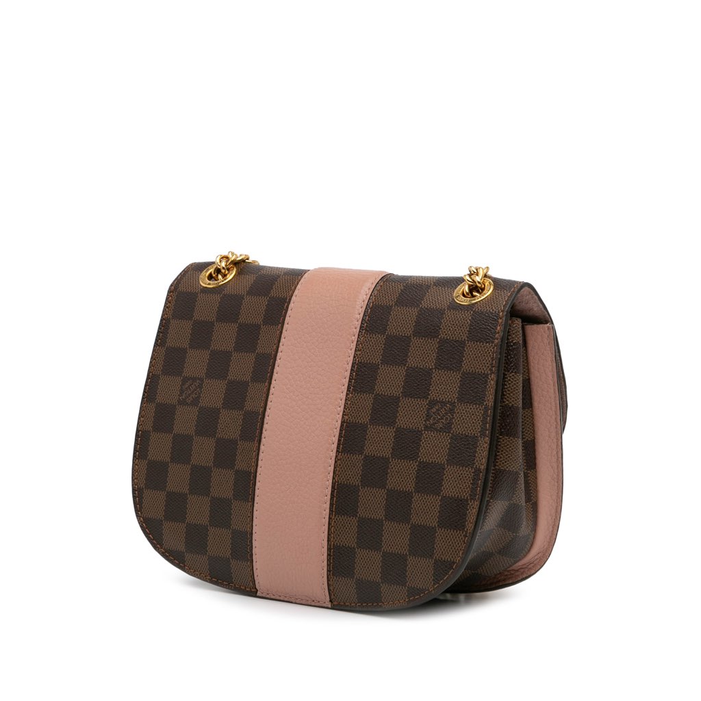 Louis Vuitton Damier Ebene Cuir Taurillon Wight - Back view