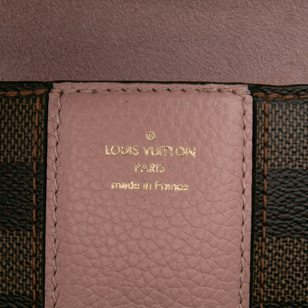 Louis Vuitton Damier Ebene Cuir Taurillon Wight - Side view