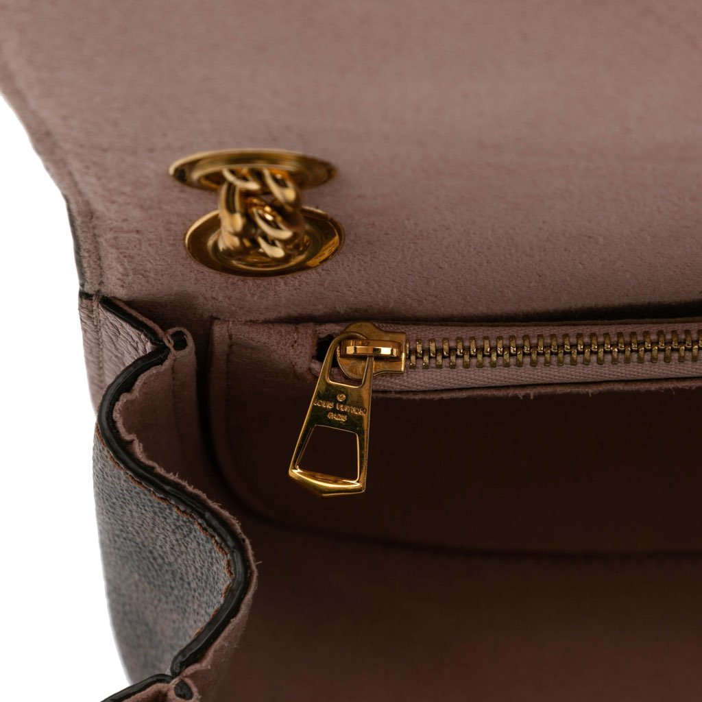 Louis Vuitton Damier Ebene Cuir Taurillon Wight - Detail 1