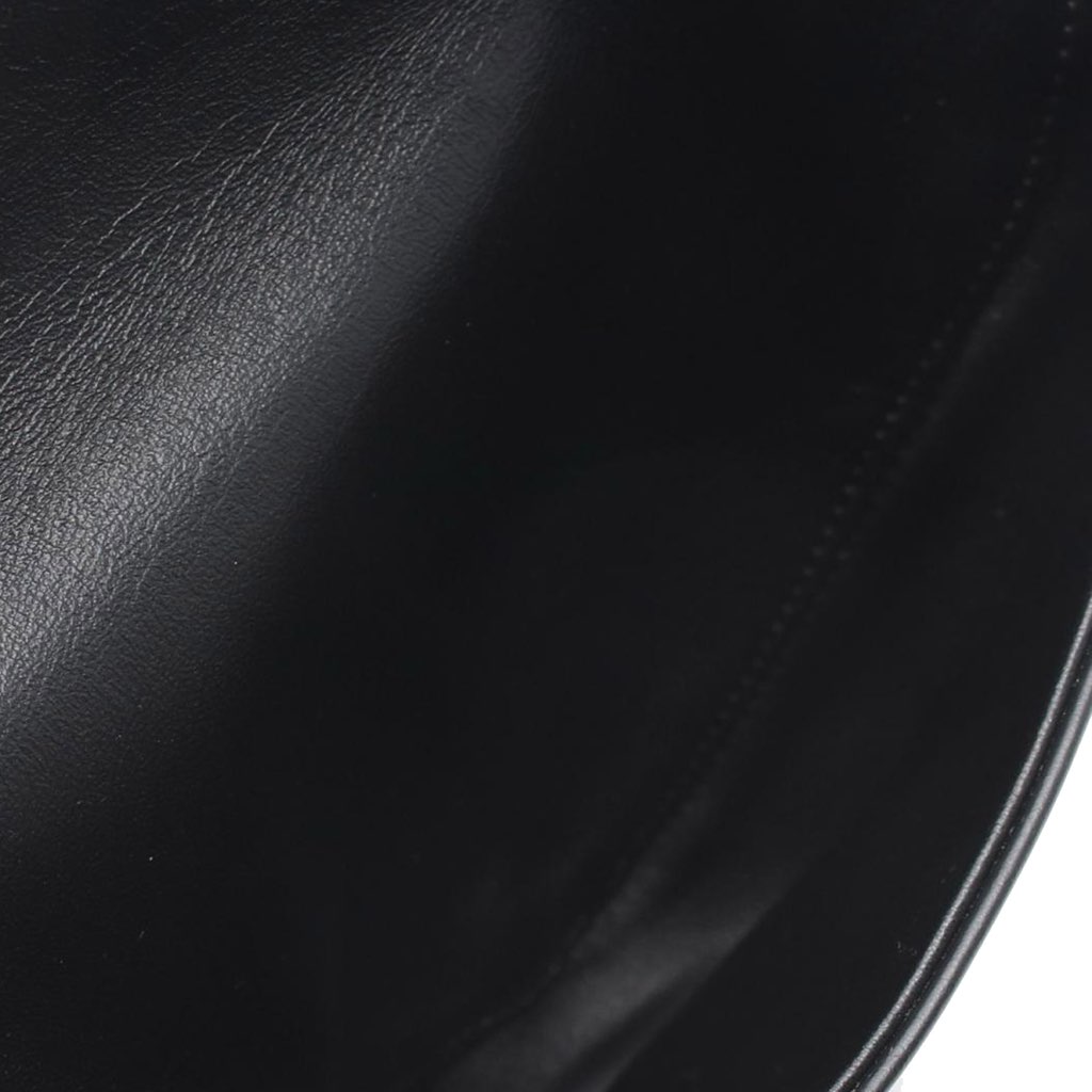 Celine Smooth Calfskin Logo Triangle Crossbody - Image 6