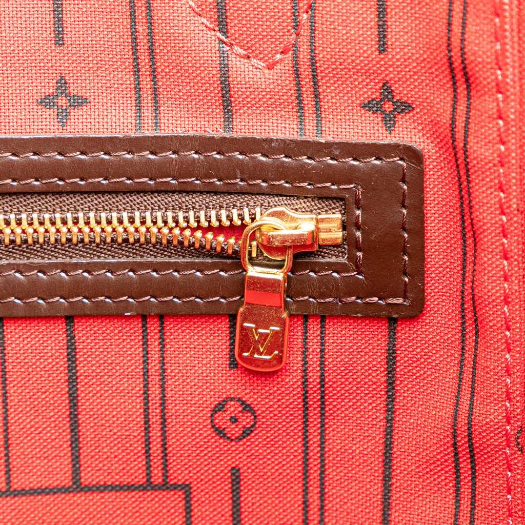 Louis Vuitton Damier Ebene Neverfull MM - Detail 2