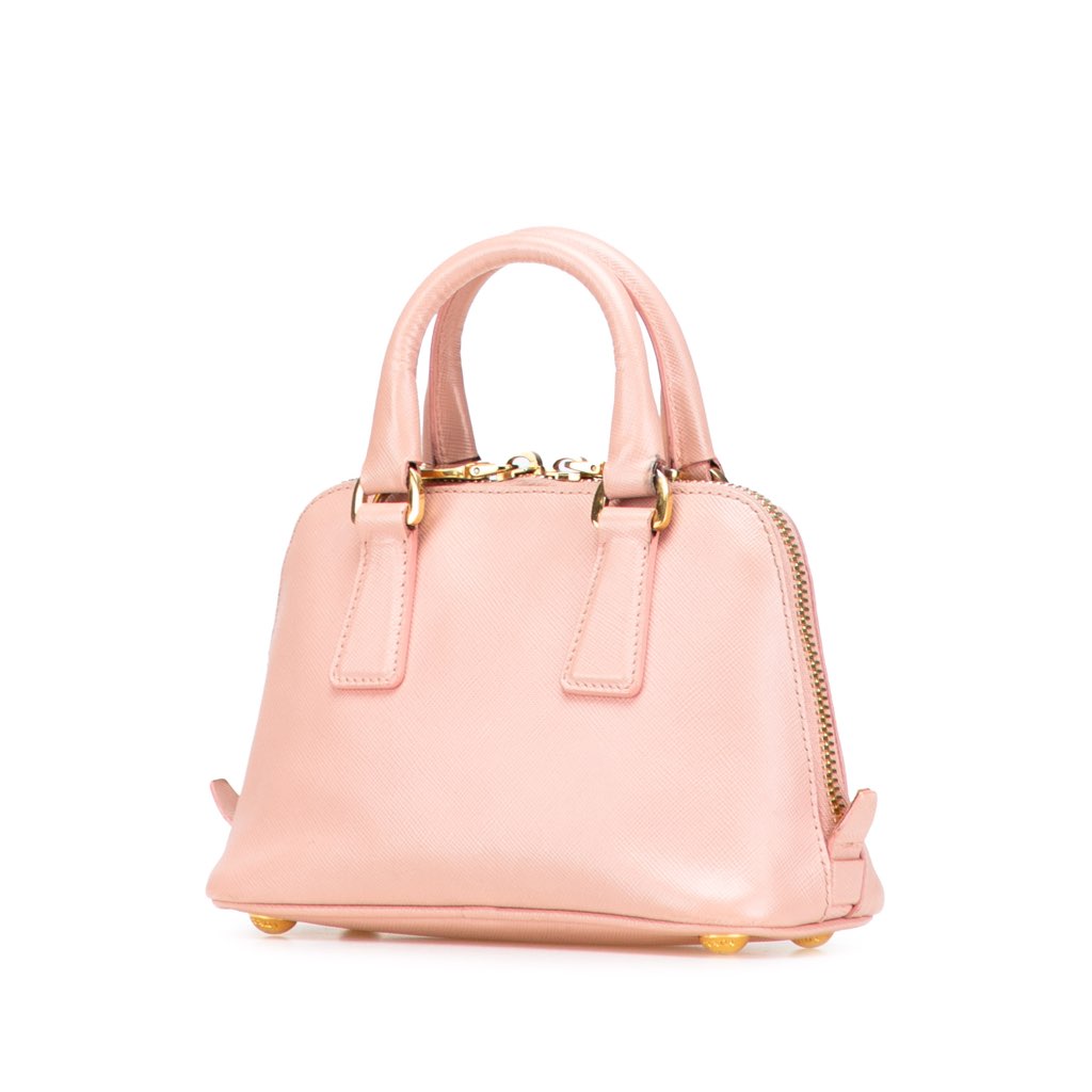 Prada Mini Saffiano Lux Promenade Satchel - 2