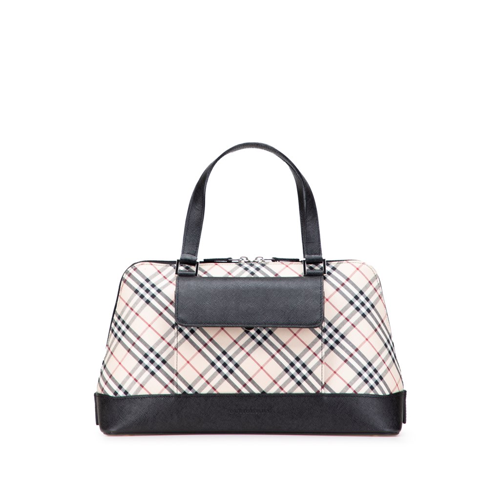 Burberry Nova Check Canvas Handbag
