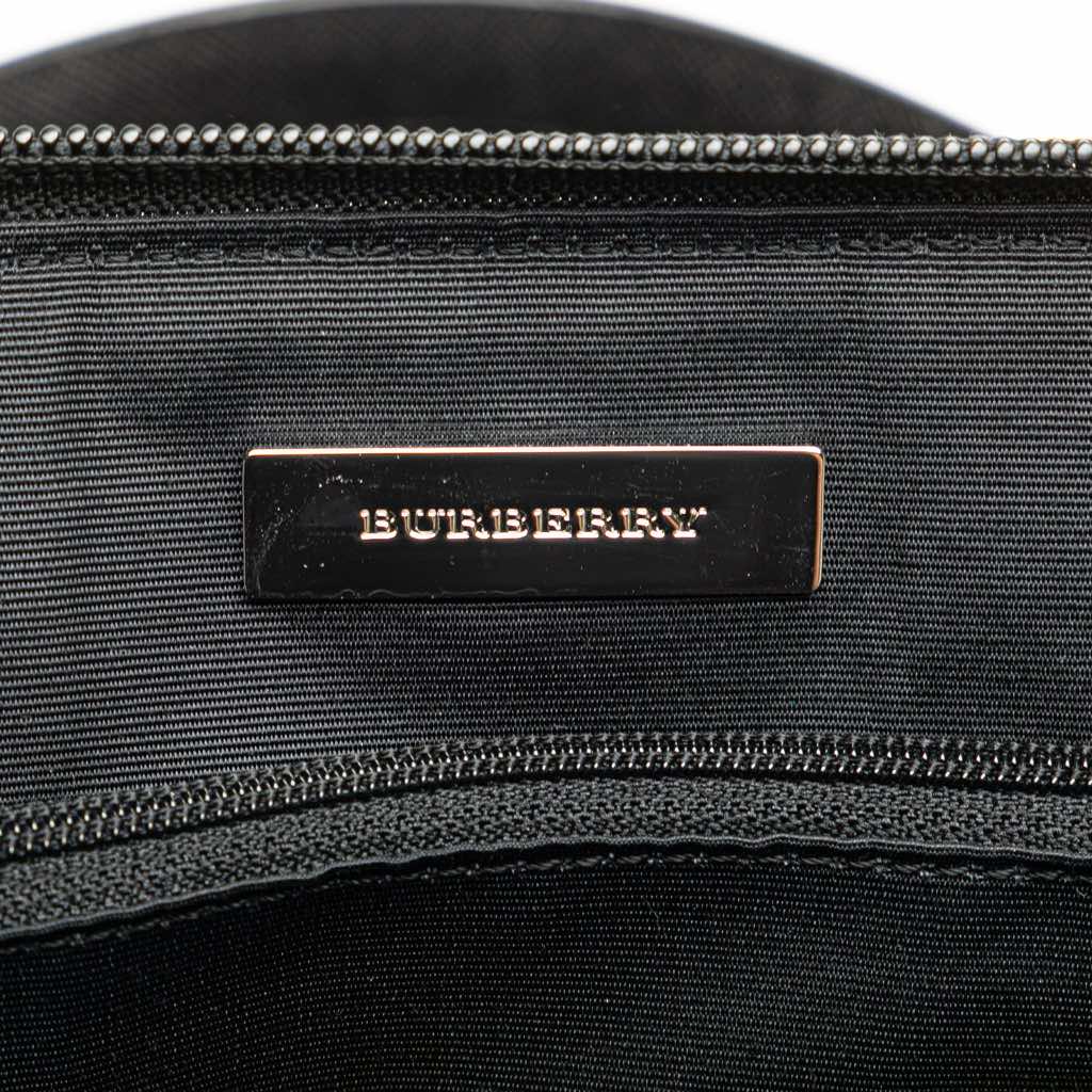 Burberry Nova Check Canvas Handbag - Side view