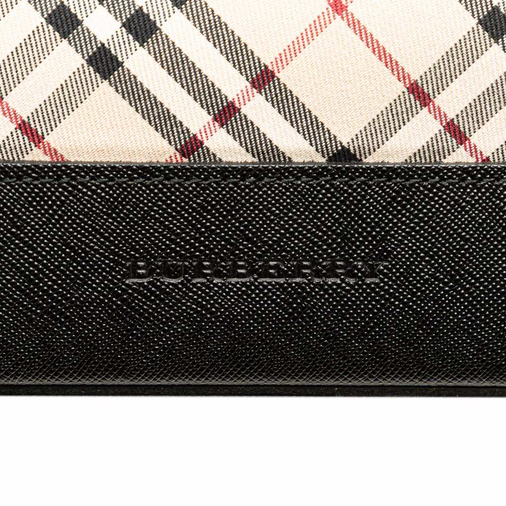 Burberry Nova Check Canvas Handbag - Detail 1