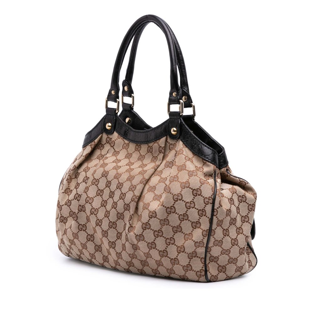 Gucci Medium GG Canvas Sukey Tote - 2