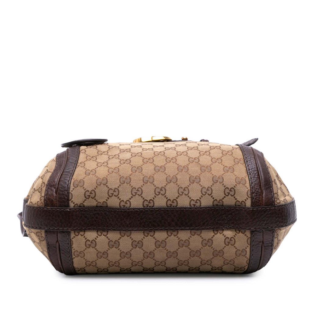 Gucci Medium GG Canvas Running Satchel - 3