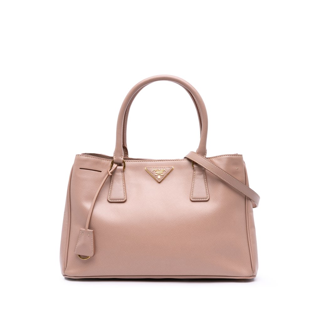Prada Medium Saffiano Lux Galleria Satchel