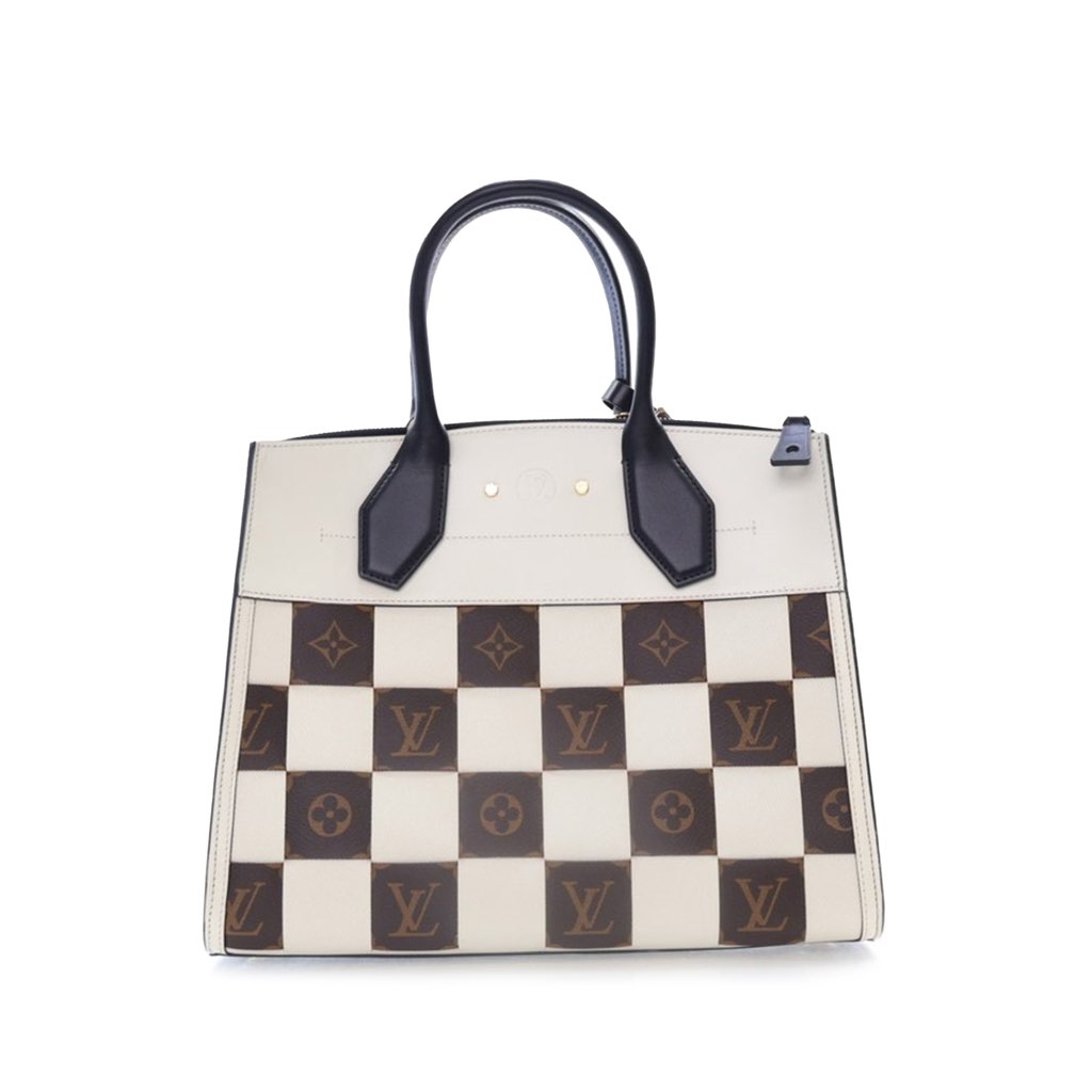 Louis Vuitton Damier Tressage City Steamer MM - 2