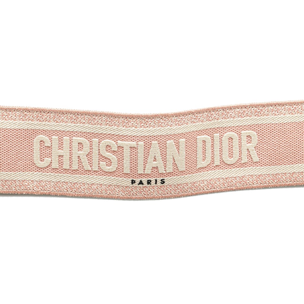 Dior Wide Embroidered Canvas Waist Belt - 3